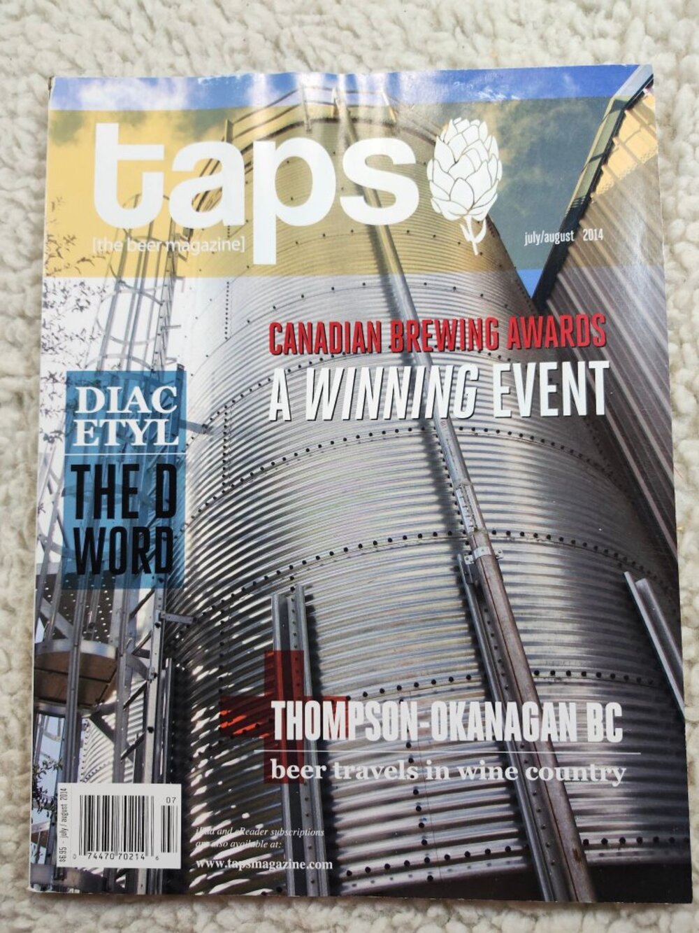 Taps The Beer Magazine July August 2014 Canadian Brewing Awards Issue Collectors